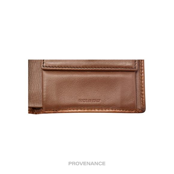 🔴 Burberry Nova Check Canvas Bifold Wallet - Brown Leather - Picture 4 of 8